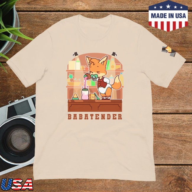 Official Babatender T-Shirt (Uwu / Oooh Woo! Tee ) - Pretend Again
