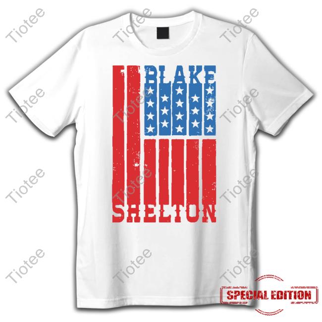 Blake Shelton Store Natural Flag Long Sleeve