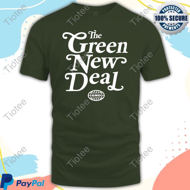 Ocasiocortez Store The Green New Deal Tee Shirt