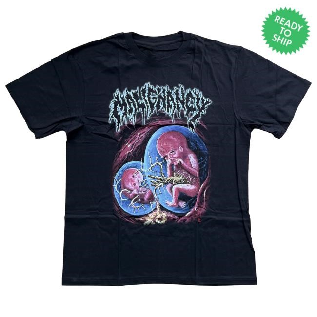 Official Reality Fade Merch Store Malignancy 'Intrauterine Cannibalism' Hot Shirt