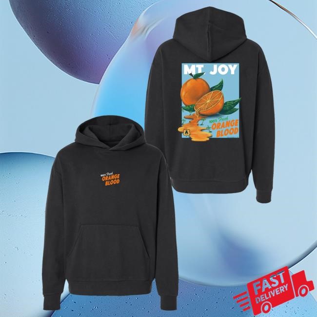 Official Mt Joy Merch Store Mt Joy Orange Blood Hoodies Mt Joy Apparel Clothing Shop MtJoy