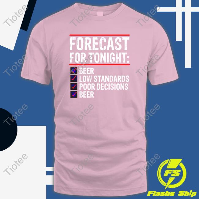 Forecast For Tonight T-Shirt Crambone Forecast For Tonight Shirt Chris Evans