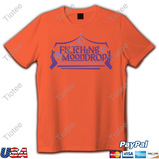Official Critical Role Merch Fletching & Moondrop Traveling Carnival Of Curiosties T-Shirt