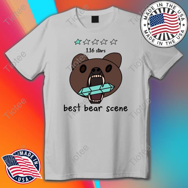 Best Bear Scene Hooded Sweatshirt