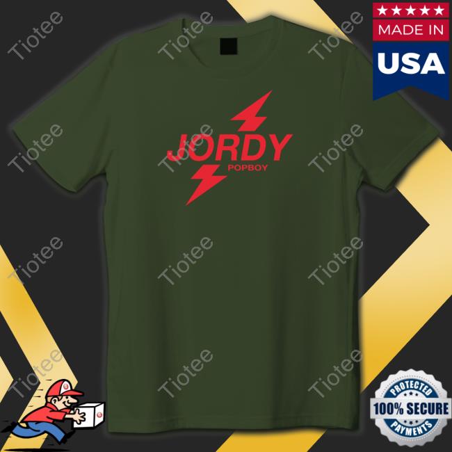 Official Jordymusic Jordy Lightning Bolt Shirt