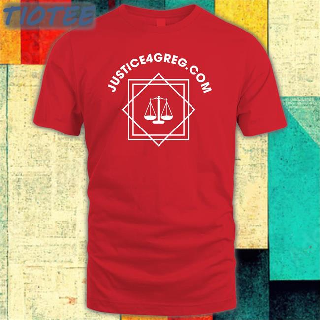 Rabia O'chaudry Scales Of Justice Apparel Justice 4 Greg Shirt Cause Team Shop