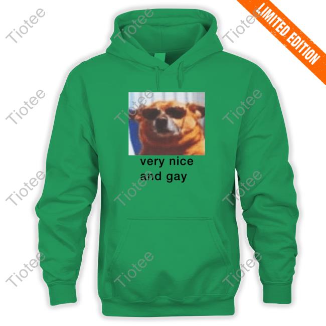 Official Very Nice And Gay Tee Shirt Official Very Nice And Gay T Shirt
