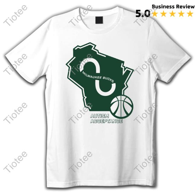 Milwaukee Bucks Autism Acceptance Shirts