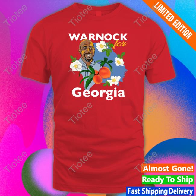 Reverendwarnock Warnock For Georgia Tee Shirt
