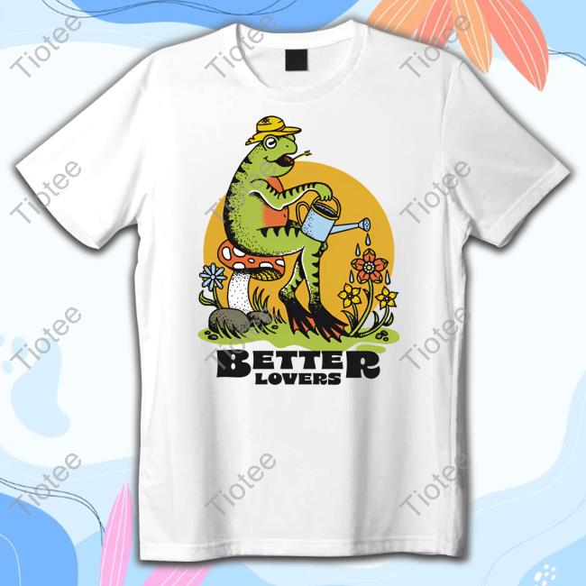 Godmademeananimal Store Better Lovers Spring Frog Long Sleeved T-Shirt