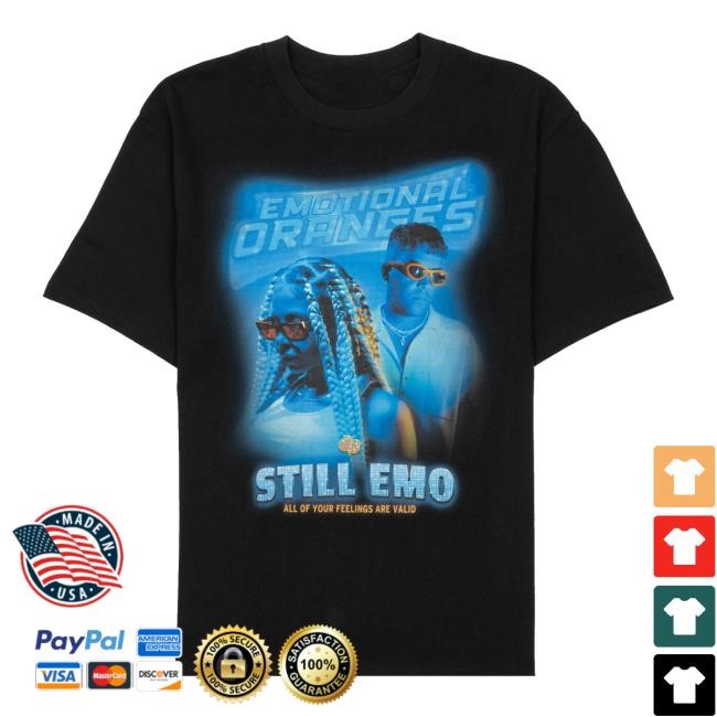 Official Emotional Oranges Shop Merch Iced Out Feelings Shirt 2024