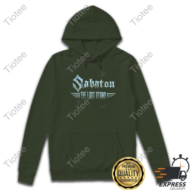 Sabaton Signed The Last Stand Shirts