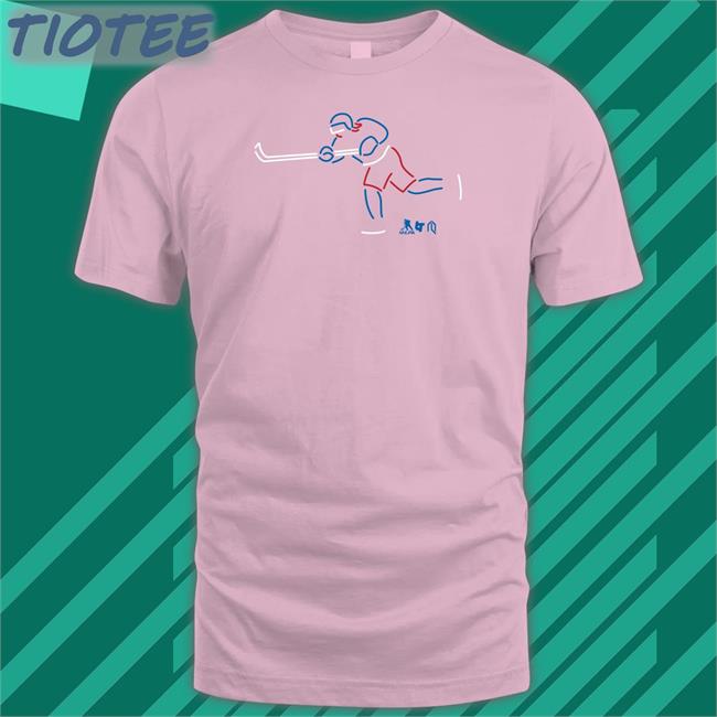 BreakingT Mika Zibanejad Neon Mika Shirt BreakingT Store Mika Zibanejad Neon Mika Shirts Mika Zibanejad
