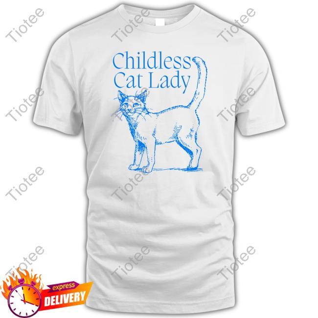 Meidastouch Childless Cat Lady Shirt