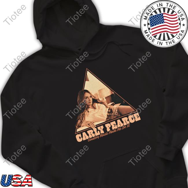 Carly Pearce Country Music Made Me Do It Tour Cmmmdi Triangle T Shirt