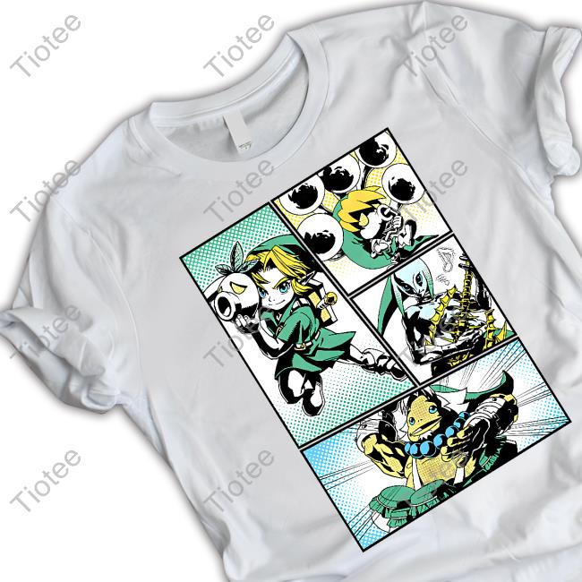 The Legend Of Zelda Manga TShirt