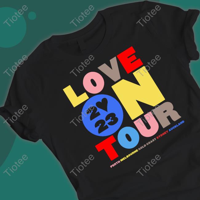 Official Love On Tour 2023 Shirt