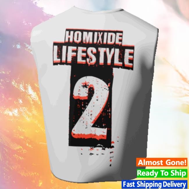 Official Homixide Gang Merch Store HXG HL2 Cutoff Shirt