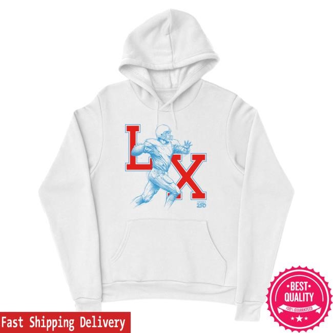 Celebrate With An America250 LX Game Day Outline Unisex Hoodie Official Merch