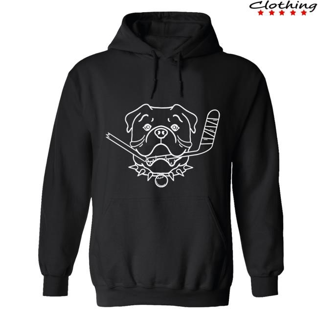 Shoresy Happy Bulldog Pullover Hoodie - Letterkenny Official Store | Shoresy Official Store Merch