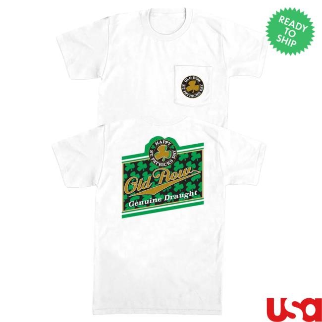 Official Old Row Clothing Store Old Row Old Row Genuine Draught Pocket Top Shirt