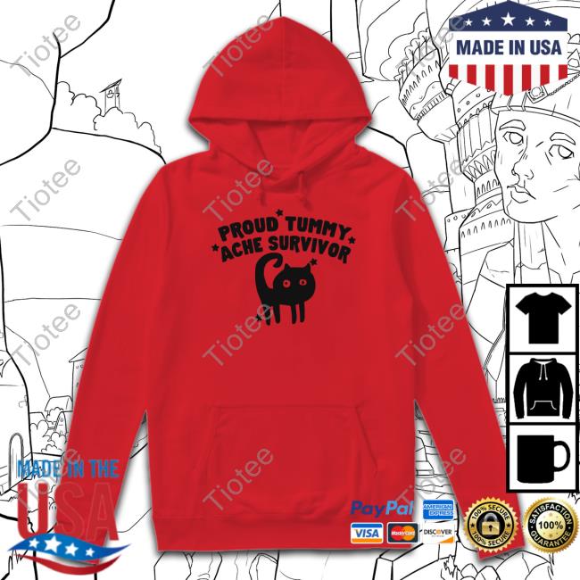 Gotfunnymerch Proud Tummy Ache Survivor Sweatshirt