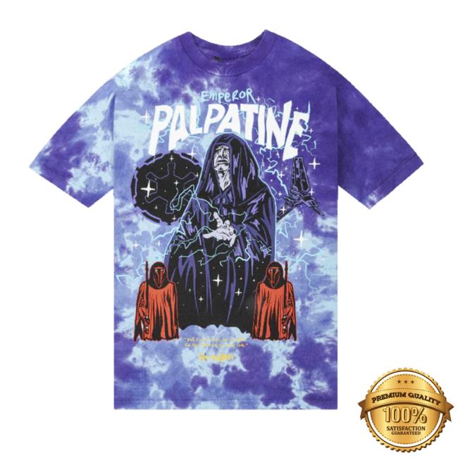 The Hundreds Merch Emperor Palpatine Tie Dye Shirt