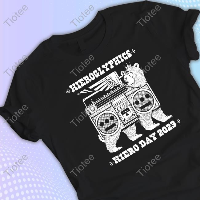 Official Oaklandish Merch Hieroglyphics Hiero Day 2023 Black Tee