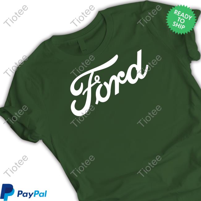 Frankie Muniz Wears Ford T Shirt