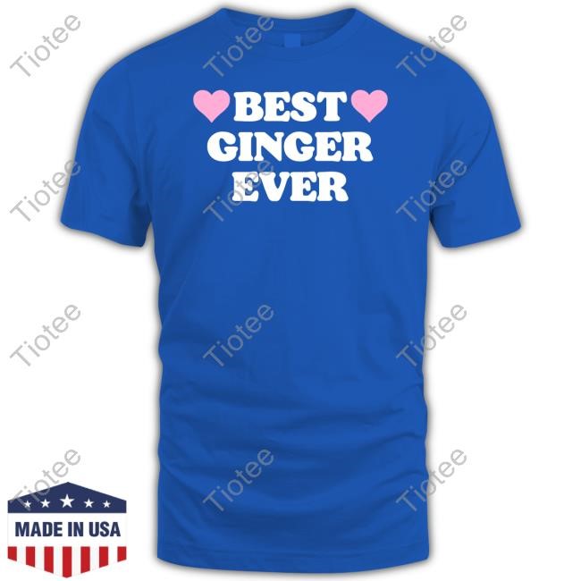 Ellesong Best Ginger Ever Hearts Long Sleeved T-Shirt