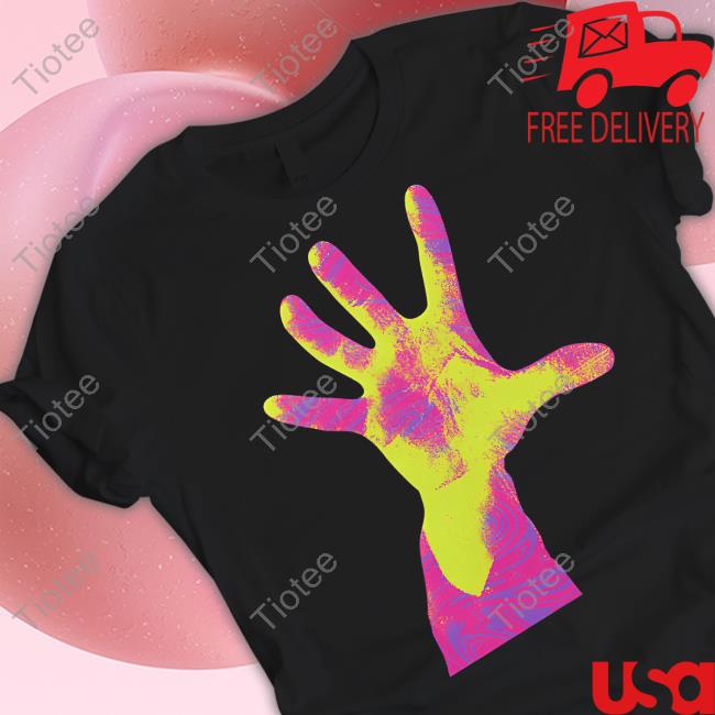 System Of A Down Merch Self-Titled Neon Hand T Shirt