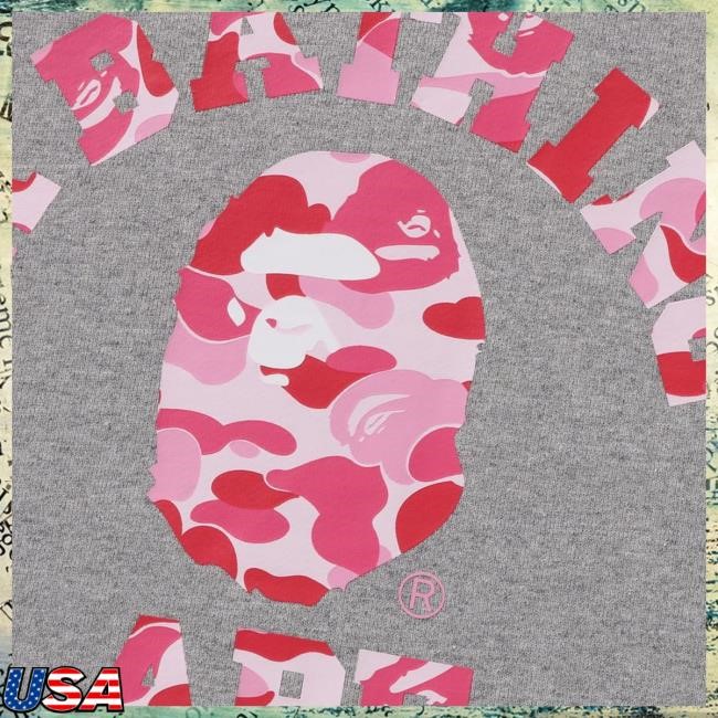 Bape Abc Camo College Pullover Sweatshirt Hoodie
