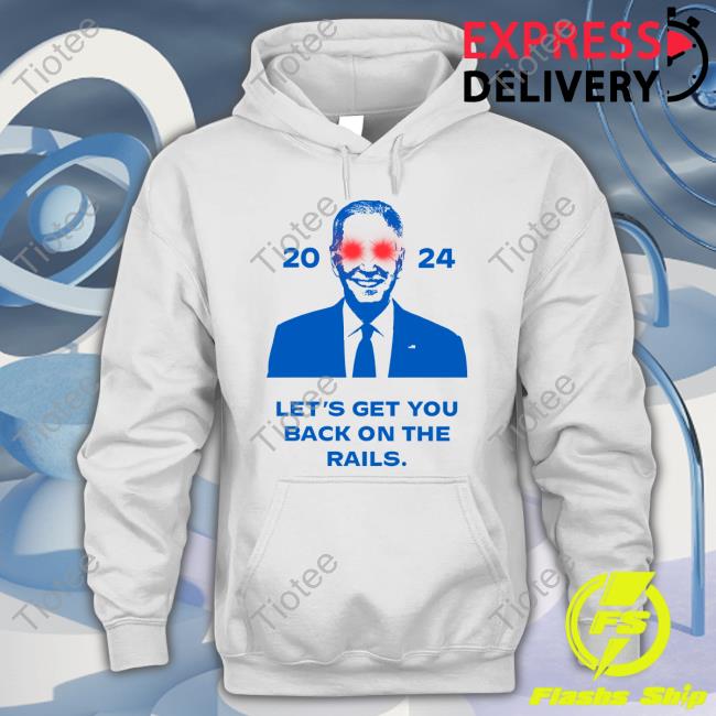 Joe Biden Dark Brandon 2024 Let’S Get You Back On The Rails Long Sleeve Tee