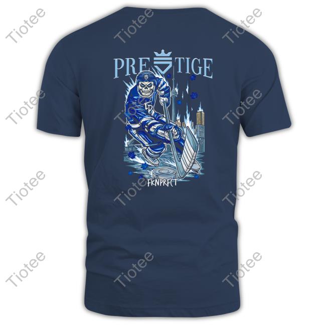 Prestige x Fkn Prfct Toronto Skeleton Player Hockey Tees Official Toronto Skeleton Player Hockey Tee