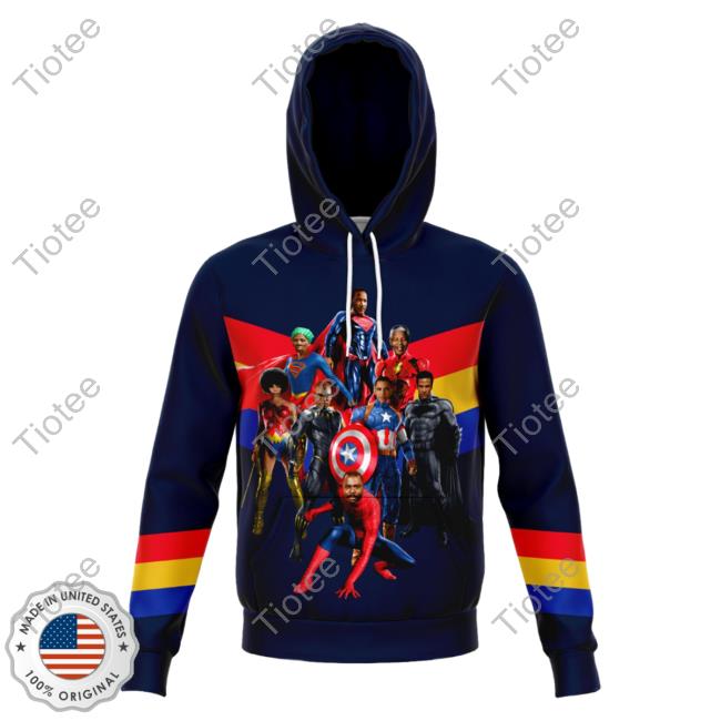 Official Melanin Clothing Store Shop Black Super Heroes Hoodie Melaninapparel Merch
