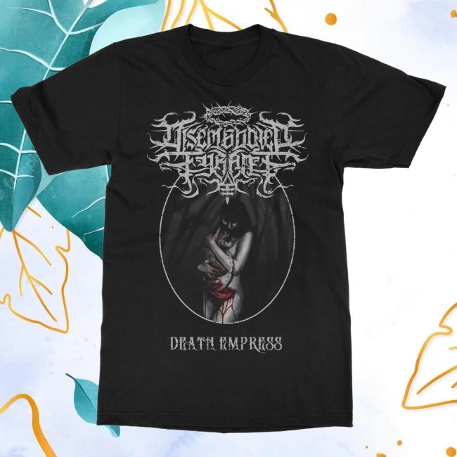 Official Rauw Alejandro Merch Store Shop Disembodied Tyrant "Death Empress" Attractive Shirt