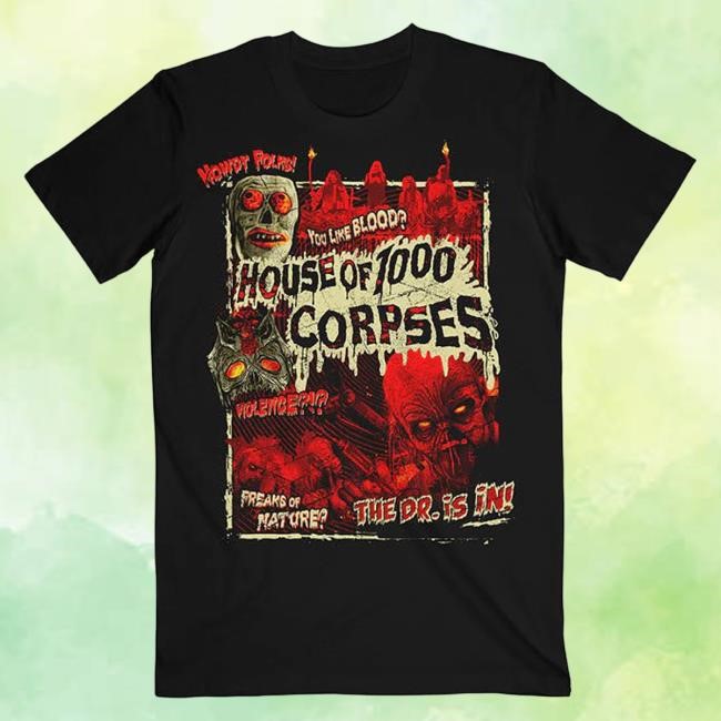 Official Rob Zombie Merch Store The Doctor Is in Shirt