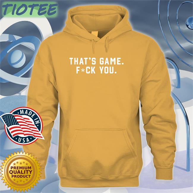 Barstoolsports Merch That’S Game Fuck You New Shirt