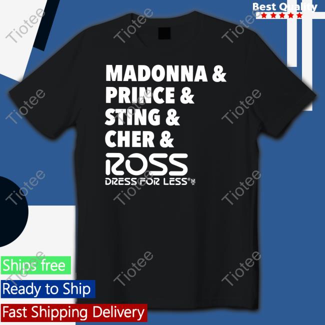 Methsyndicate Madonna & Prince & Sting & Cher & Ross Long Sleeve T Shirt