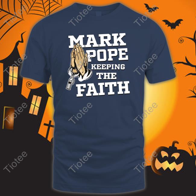 Collegehoopstoday Store Mark Pope Keeping The Faith Crewneck Sweatshirt