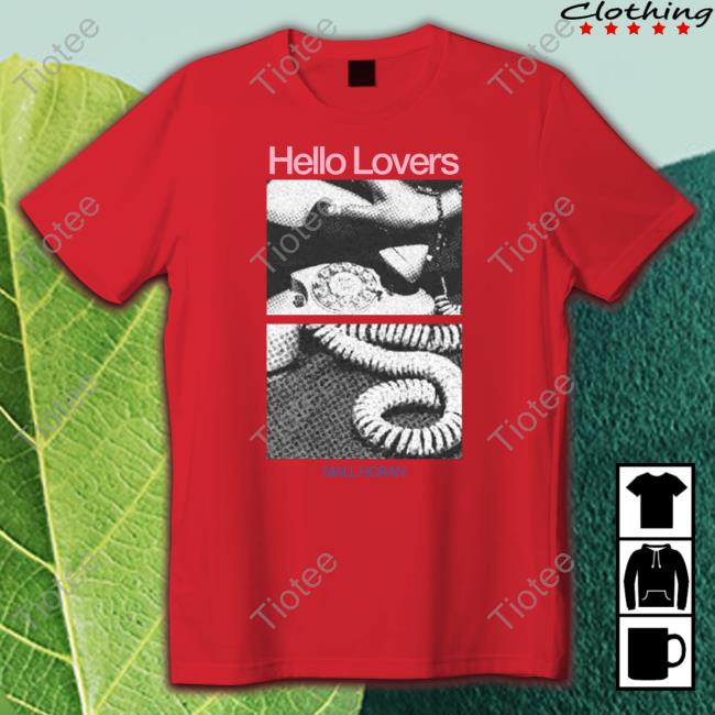 Niall Horan Merch Hello Lovers Shirt
