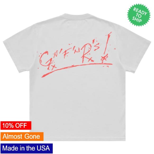 Ritz Theatre White New Shirt - Guns N' Roses Official Store