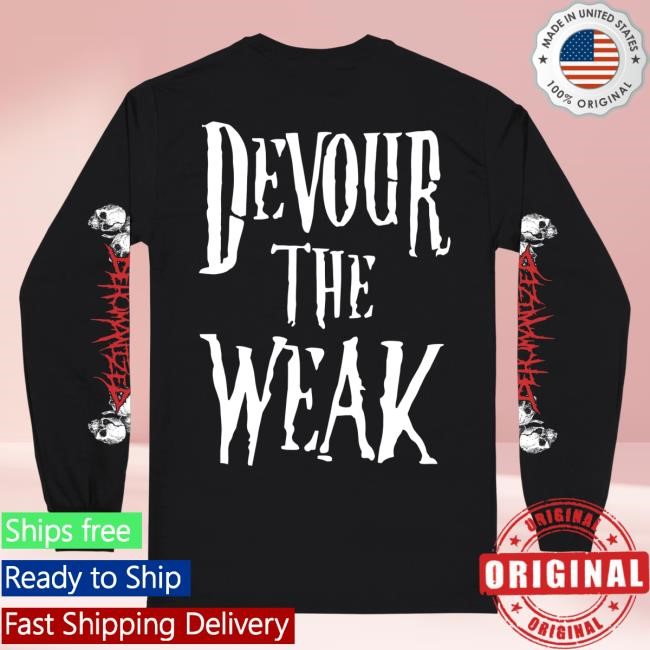 Official Reality Fade Merch Store Dehumanized 'Devour The Weak' T Shirt