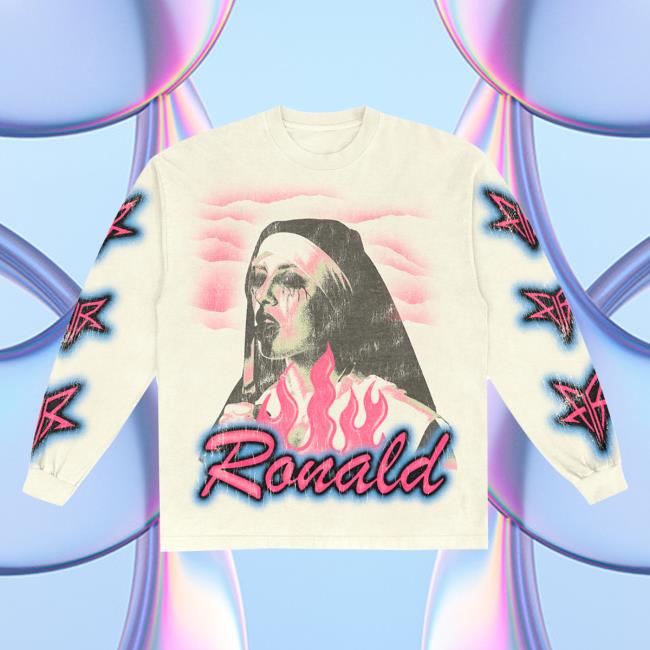 Falling In Reverse 2024 Merch Nun Long Sleeve Shirt