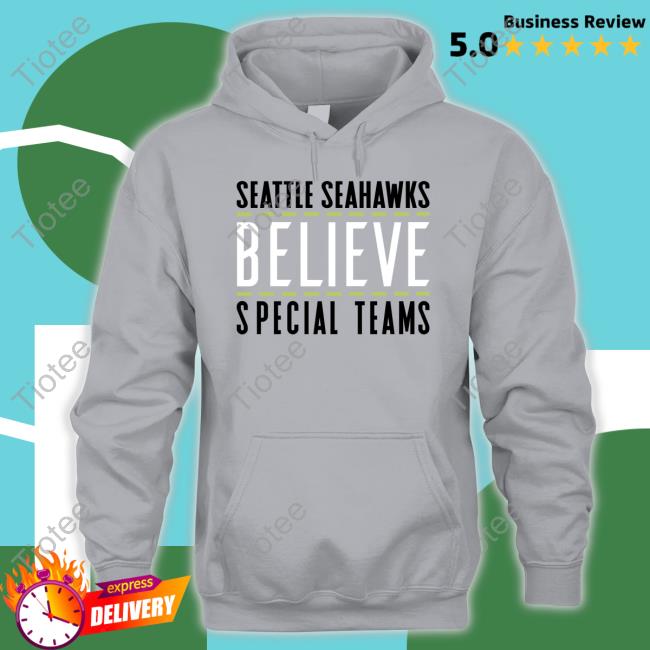 Geno Smith Wearing Seattle Seahawks Believe Special Team Tee