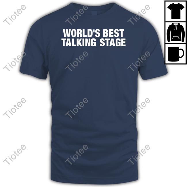 Gl0thes Shop World's Best Talking Stage Hoodie