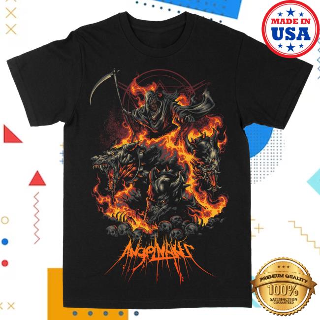 Official Indie Merch Store Shop AngelMaker "Hellhound" New Shirt IndieMerchStore