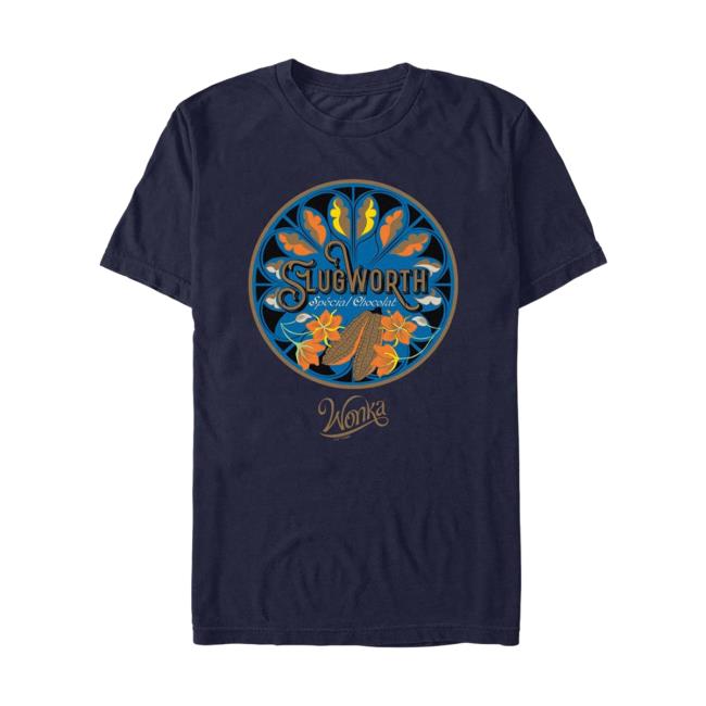 Official AMC Movie Merchandise Wonka Slugworth Chocolate T Shirt