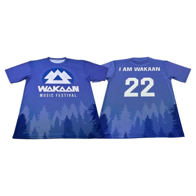 Official Wakaan Merch Store Wakaan Music Festival 2022 Sublimated Tees