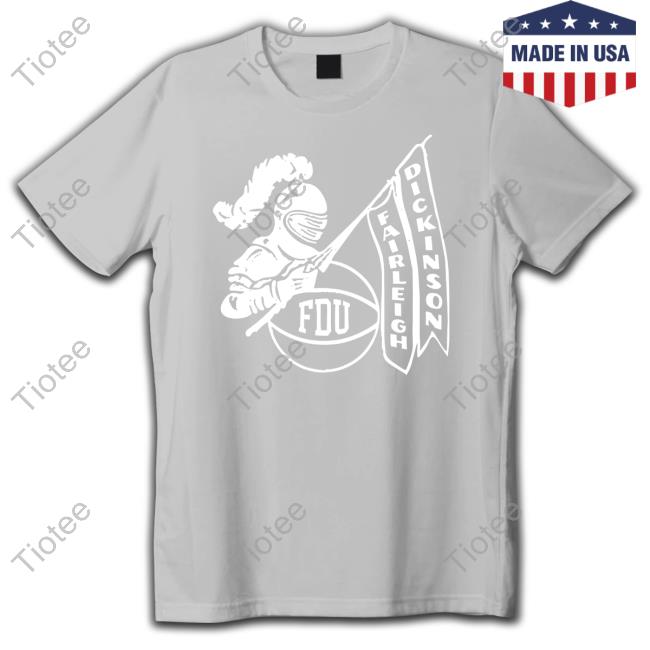 Fairleigh Dickinson Basketball Logo Tee Shirt